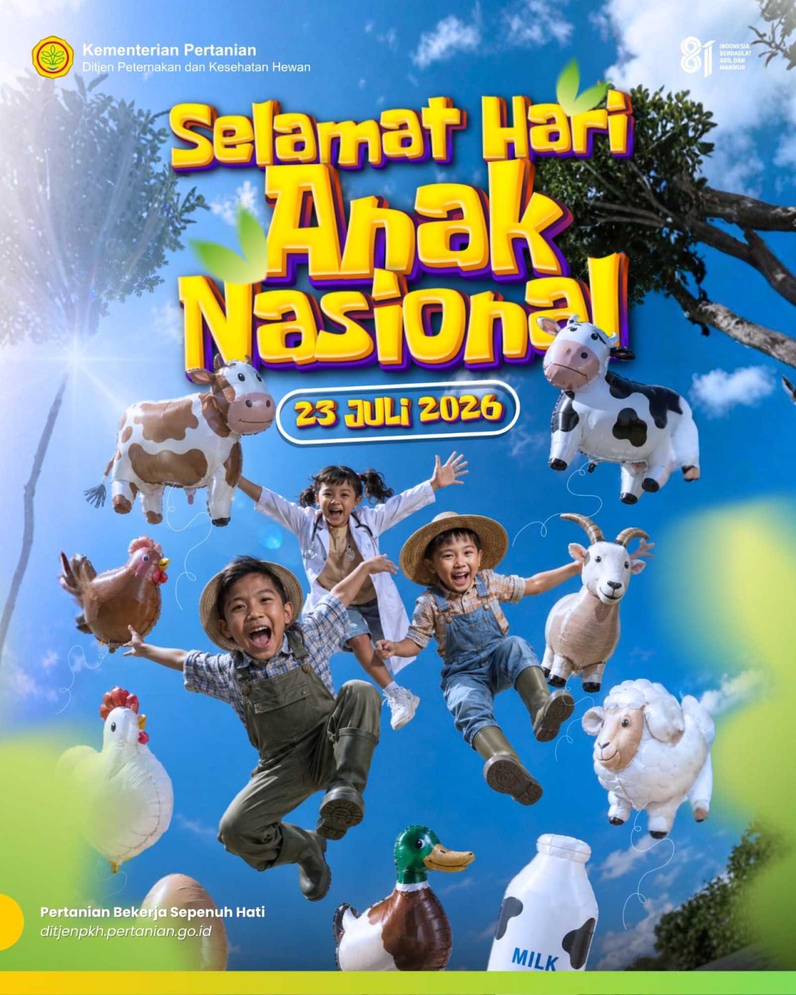 Hari Anak Nasional 8 Agustus 2026 di Jakarta