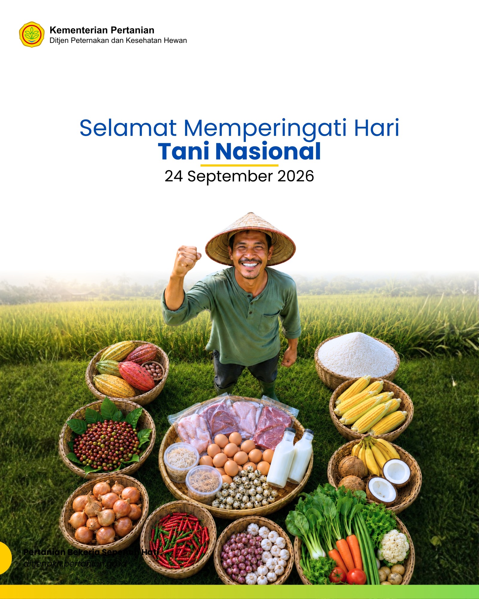 Hari Tani Nasional pada tanggal 24 September 2026 di Jakarta