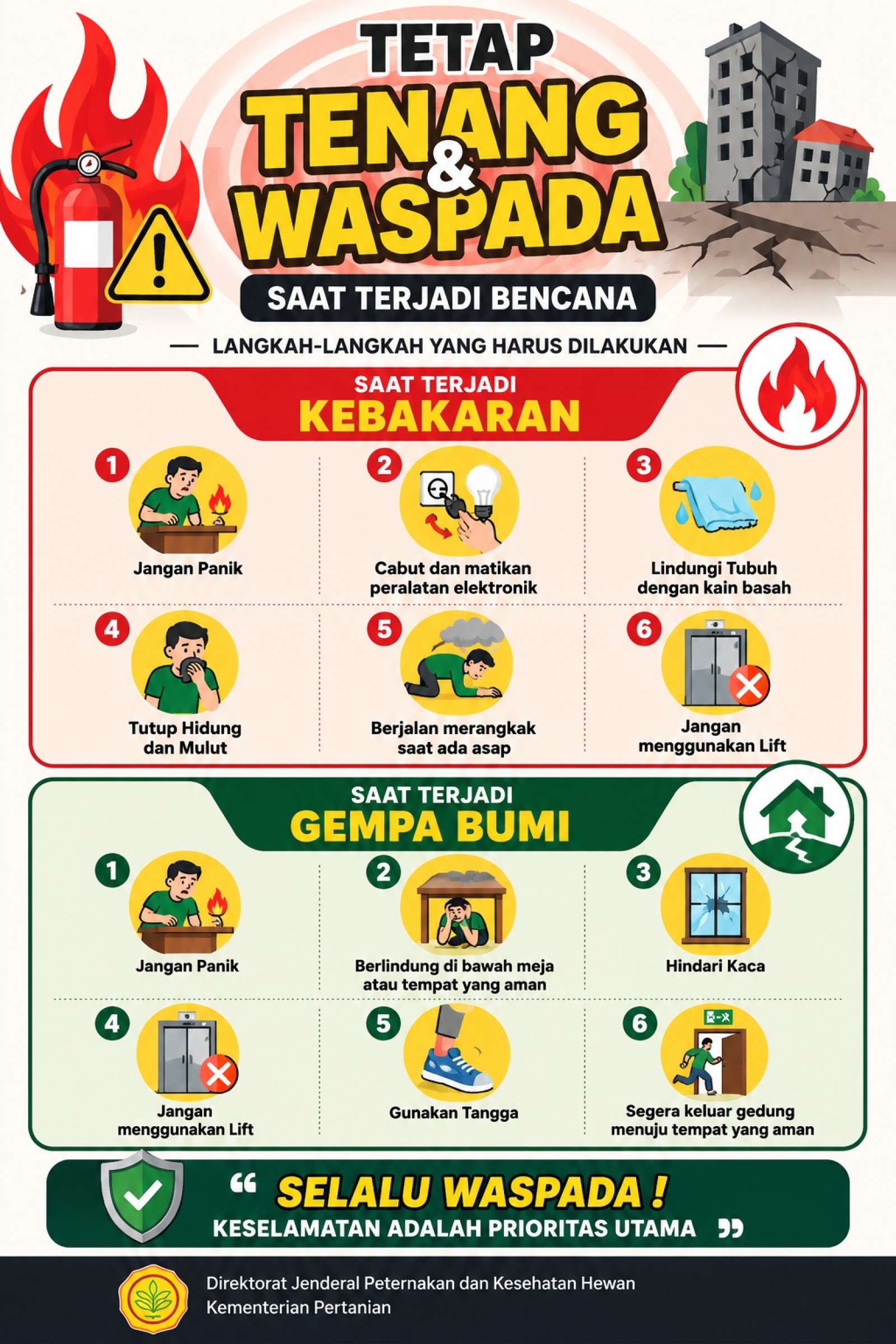 Prosedur Peringatan Dini dan Evakuasi Keadaan Darurat