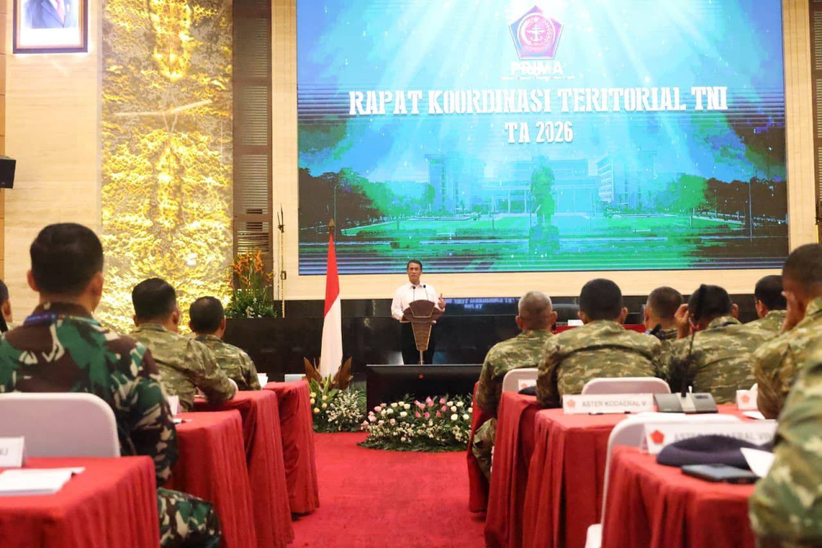 Di Rakorter TNI 2026, Mentan Amran Tekankan Kolaborasi TNI untuk Ketahanan Pangan Nasional