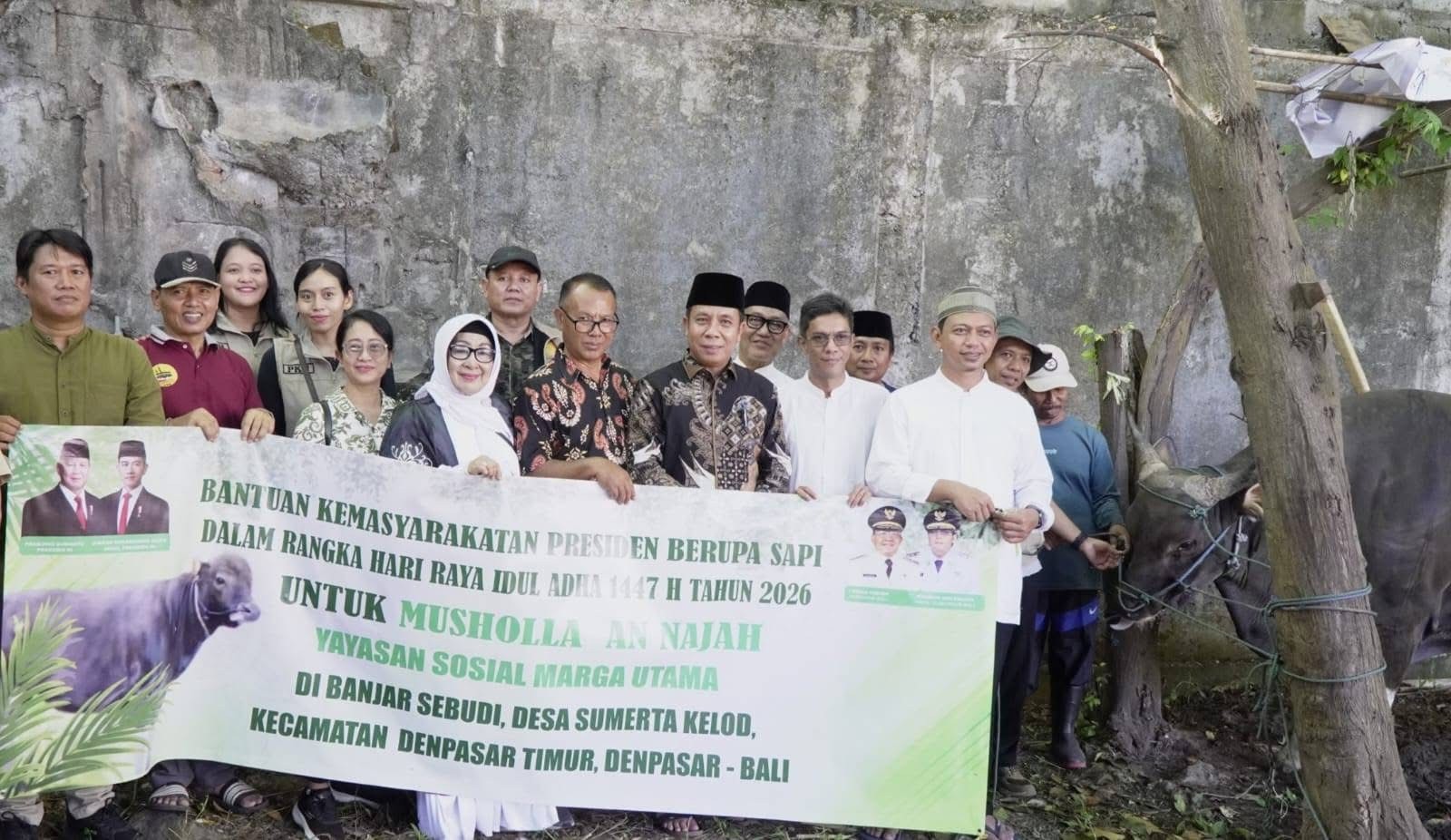 Kementan Pastikan Hewan Kurban Banmas Presiden di Bali Sehat dan Layak