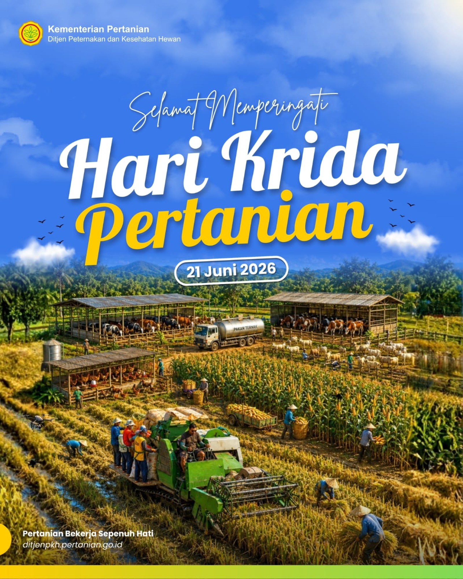 Hari Krida Pertanian 21 Juni 2026 di Jakarta
