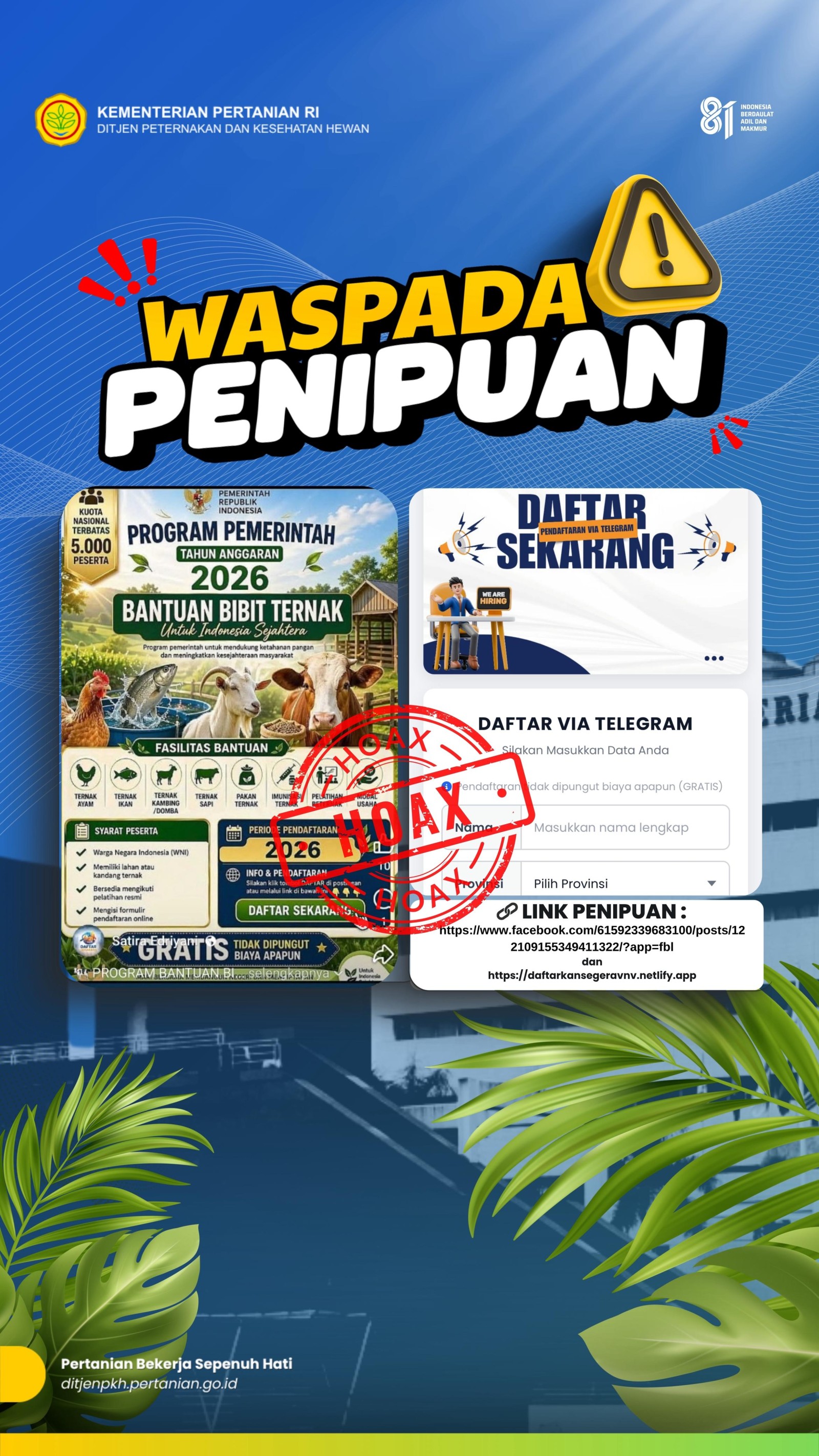 Waspada Penipuan dan Informasi Hoaks 