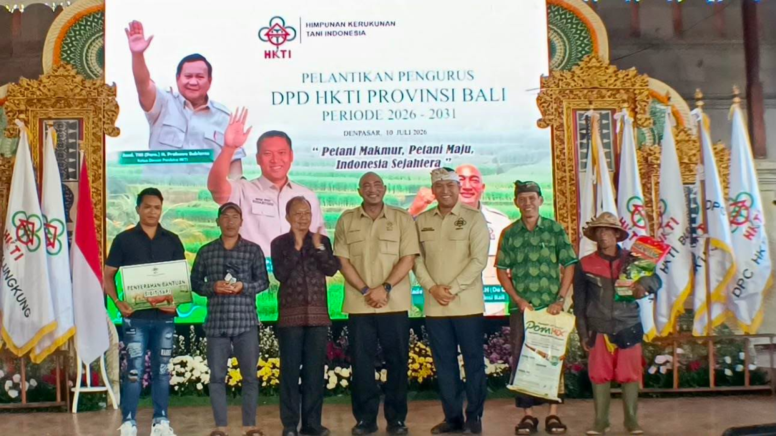 Di Bali, Wamentan Sudaryono Tegaskan Tidak Boleh Ada Lagi Petani dan Peternak yang Susah