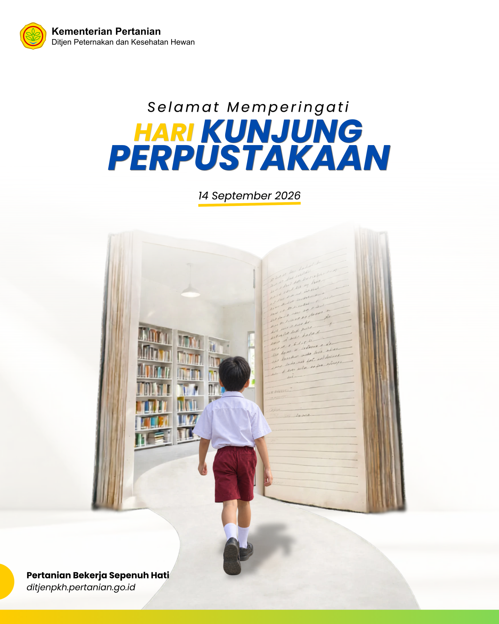 Hari Kunjung Perpustakaan pada tanggal 14 September 2026 di Jakarta