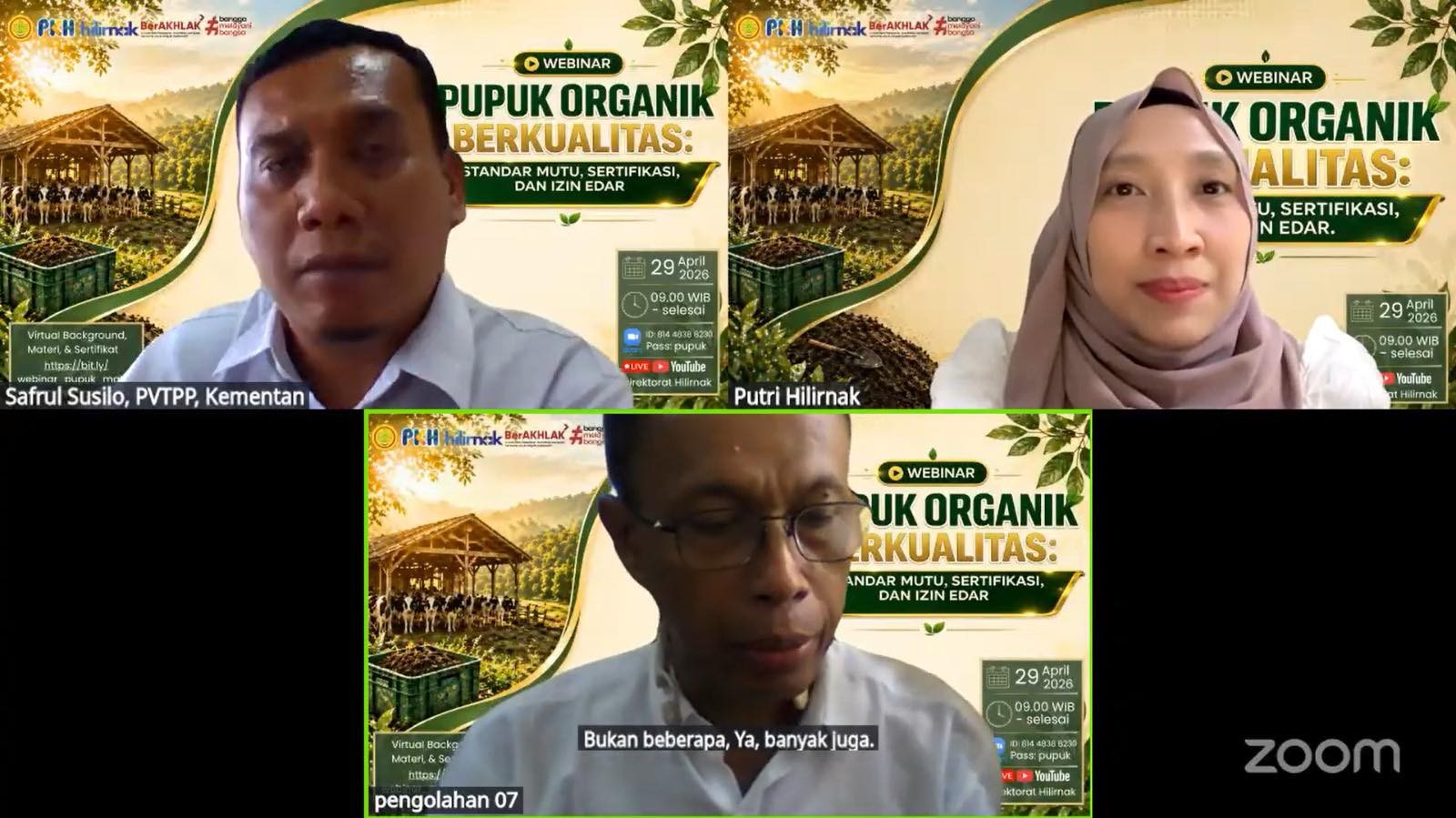 Dari Limbah Menjadi Nilai Tambah, Kementan Dorong Standarisasi dan Sertifikasi Pupuk Organik