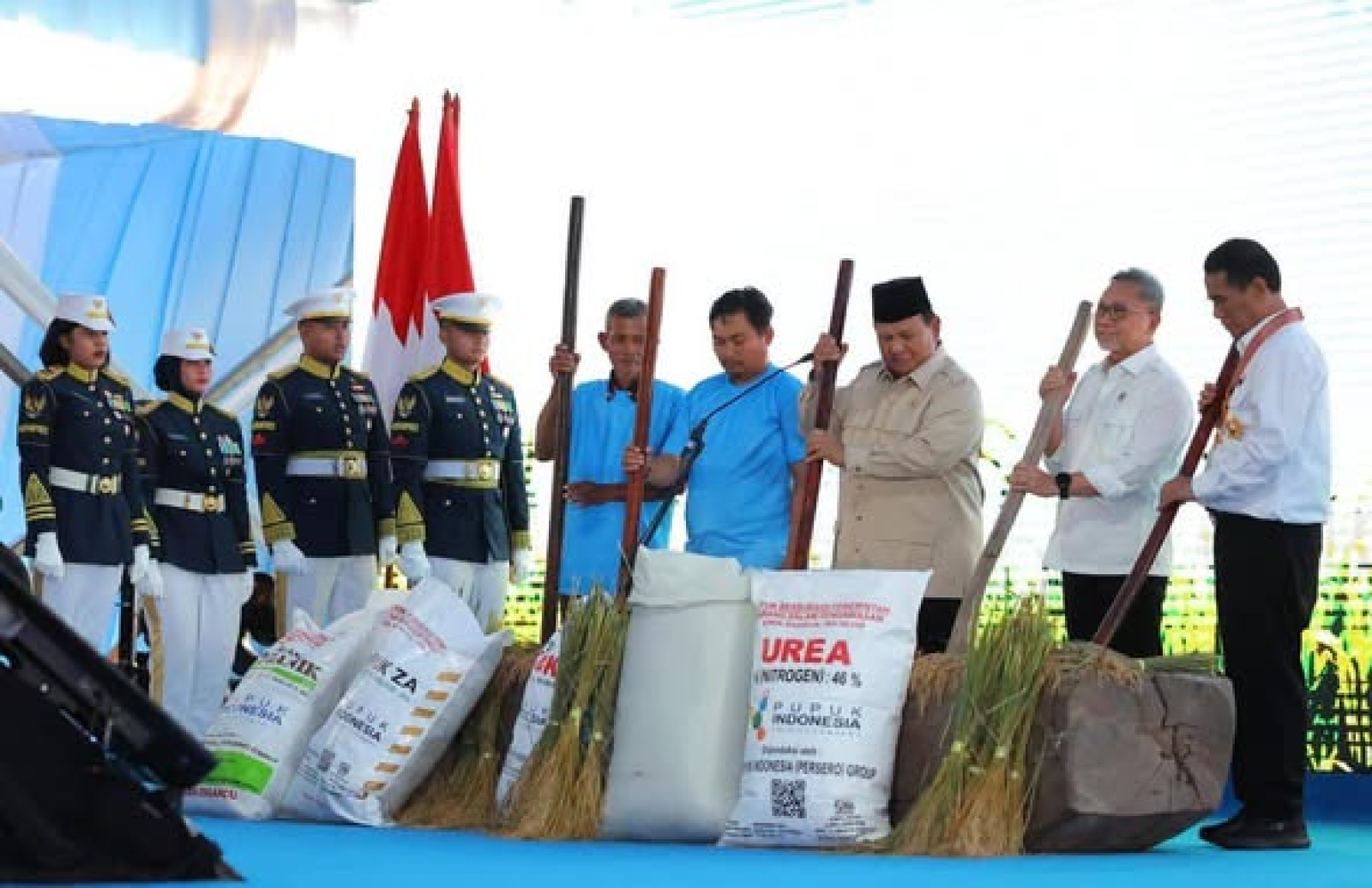 Presiden Prabowo Umumkan Swasembada Pangan, Indonesia Ulang Sejarah Kejayaan