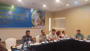 Kementan Perkuat Pengendalian Rabies di Sumatera Utara