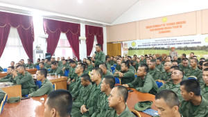 Kementan Tanamkan Kepedulian Pangan Sejak Dini, Latih 150 Siswa SPN Polda Sumsel
