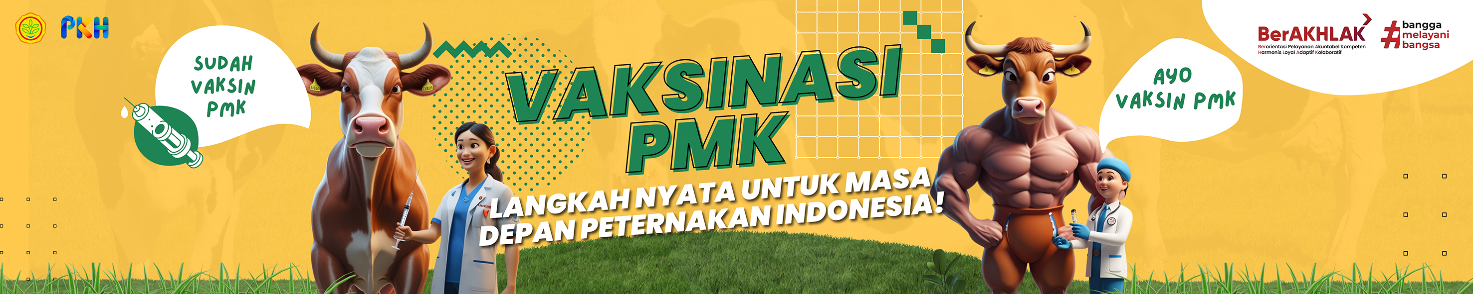 Vaksinasi PMK Langkah Nyata untuk Masa Depan Peternakan Indonesia